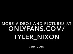Tyler Nixon in a morning shower
