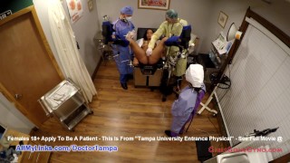 Sheila Daniel Boyfriend Watches Her Gyno Exam From Doctor Tampa & Nurse Lilith Rose GirlsGoneGynoCom