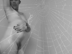 Goth Trans Boy Silent Film Erotic Solo Spider Theme