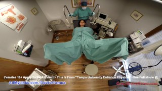 Yesenia Sparkles Gyno Exam Caught On Cameras At Gloved Hands of Doctor Tampa GirlsGoneGynoCom