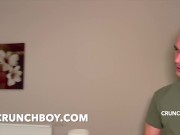 MAX FENEZ fucked baeback by JESS ROYAN with the present of Apolo ADRII straight curious for CRUNCHBO