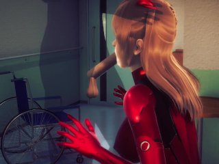 [EVANGELION] Asuka in Hospital with You (3DPORN 60 FPS)