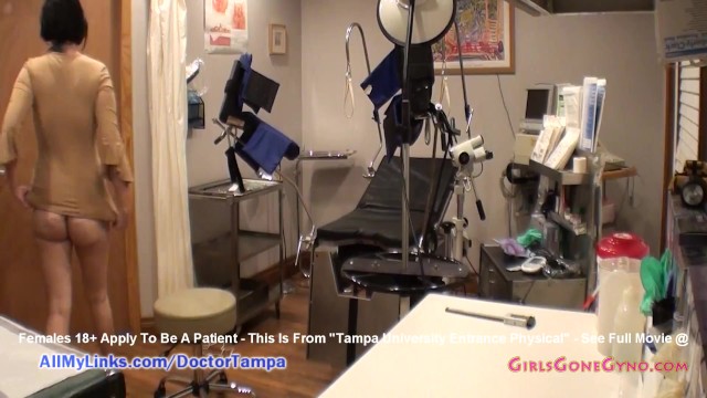 Destiny DOA Undergoes new Student Gyno Exam by Doctor Tampa Caught on Camera only @ GirlsGoneGynoCom