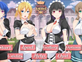 visual novel, cute girls, 60fps, maid