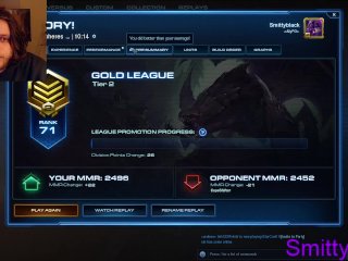 solo male, 60fps, play, starcraft