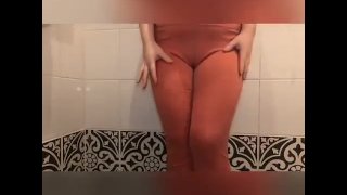 Slut Pissing In Yoga Pants