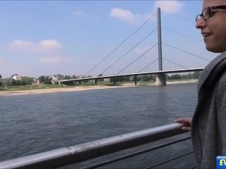 EVA ENGEL: Public Flashing leads to best orgasm ever!!!