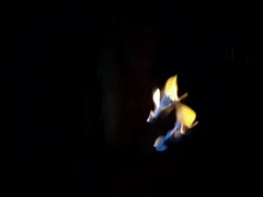 Fire dancer tease  - Screenshot 14 of 16 - Big Nipples