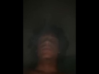 vertical video, smoke, smoking, solo male