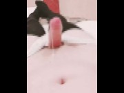 再アップ】1回射精しても勃起がおさまらずもう1度射精する男の娘 ...