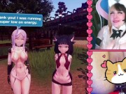 Preview 3 of Let’s lewd play monster girl island! Pt 1