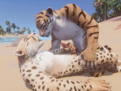 Wild Life / Hot Gay Furry Porn (Tiger and Leopard)