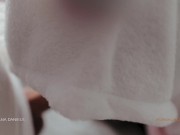 Preview 5 of Sweet natural tits babe in unicorn kigurumi having loving sex at home - Diana Daniels