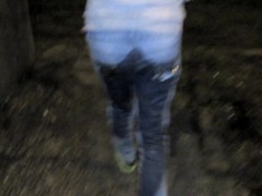 Wetting my pants at night outside