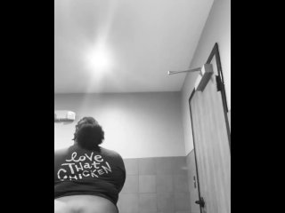 ebony, solo female, big tits, bbw, ass