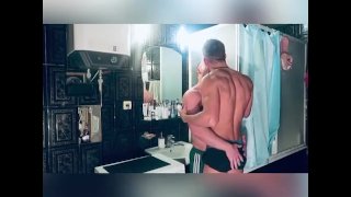 In The Bathroom Fucked By Stepbrother