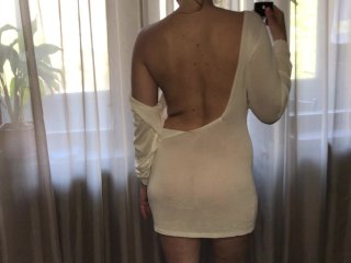 amateur, doggystyle, short dress, my wife
