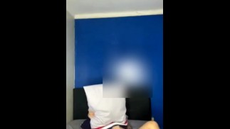 Follando a la almohada