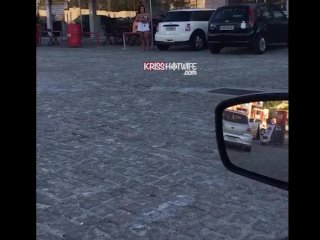 Some displays of kriss hotwife in public places