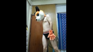 Нижнее белье в стиле собака иди