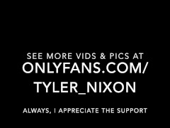 Tyler Nixon in a cold desert shower. ONlyfans/tyler_Nixon