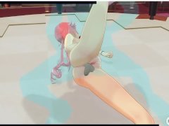 [CM3D2] - The Future Diary hentai, Yuno Gasai doms you on stage