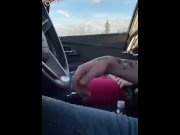 Preview 2 of Stroking each other’s cocks on a busy highway