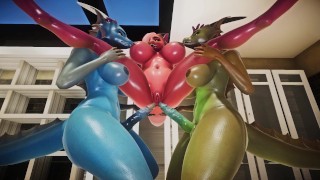 Fuck Sexy Red Dragon 2 FUTANARI Dragons Monster Cock Yiffalicious ...