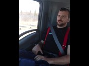 work cumshot in truck