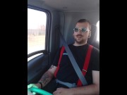 Preview 1 of work cumshot in truck