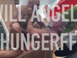 WILL ANGELL POUNDS THE FUCK OUT OF HUNGRFF'S BIG HUNGRY MAN PUSSY (TEASER)