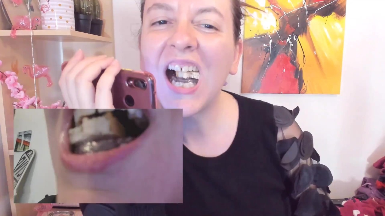 Nicoletta eats you and crushes you under her bite and you little useless  insect will be devoured!