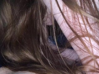 Skinny Beautiful Girl Sucked BigDick - Blowjob Pov