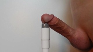 I FOUND THIS TOY IN STEPMOM ROOM - MALE ORGASM WITH VIBRATION TOY