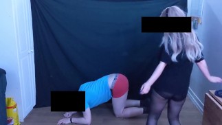 I Can't Hear Your Pain Ballbusting | Amateur Ballbust Couple Kicks