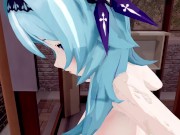 Preview 2 of Eula Genshin Impact 3D hentai Part 5/8