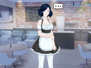 gameplay, project cappuccino, visual novel, girl x girl
