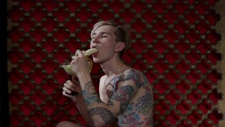 Nicky deeptroat fucking banana show