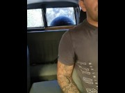 Preview 1 of masturbating in my car in public