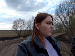 Нарисовала граффити и потрахалась рядом с мотоциклистом (русская, кончил на сиськи) - Screenshot 3 of 16 - Graffity