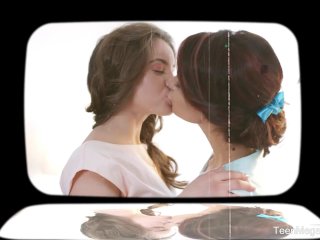 TeenMegaWorld - Evelina Darling & Kate Rich - Threesome babes get orgy orgasms screenshot number 1