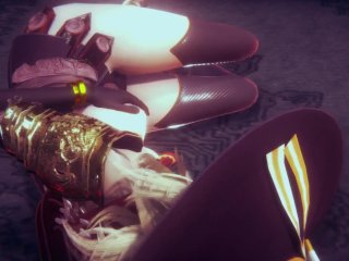 [OVERWATCH] Pleasing wet Mercy's pussy (3D PORN 60 FPS)