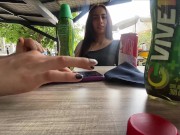 Preview 4 of I control my girlfriend's sex toy in public