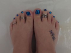 4.29.21 New Blue Toenails