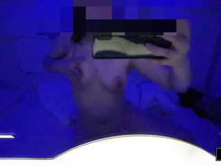 female orgasm, pussy, solo masturbation, big tits