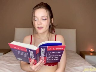 Damn hot teacher gives me a_home lesson sitting onvibrator