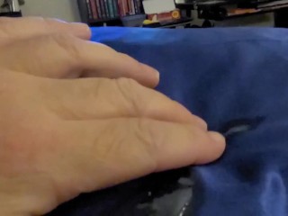 Chubby Small Uncut Cock Cum after Edging