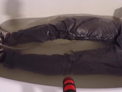 Pissing my Jeans and Vans Sneakers then taking a Warm Bath Fully Clothed