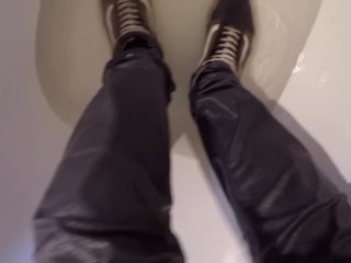 Pissing My Jeans and Vans Sneakers Then Taking a_Warm Bath FullyClothed