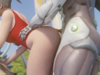 Overwatch Compilation Beach from_Bewyx Animations